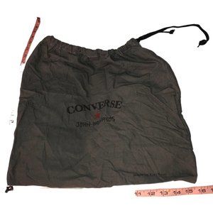 John Varvatos Converse cotton drawstring dust bag 16x16"